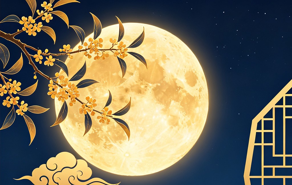 中秋佳节至，祝您阖家欢乐